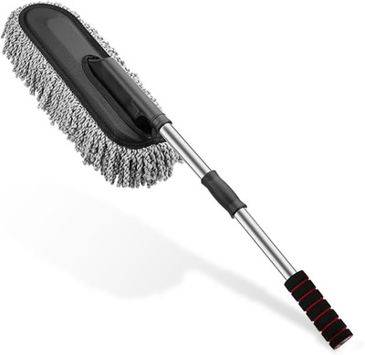 Robustt Ultra Soft Microfiber Duster|Effortless Car Cleaning Duster for Car Pack of 1 Dry Duster