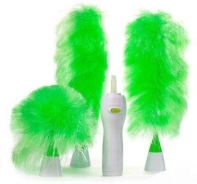 StayWay Hand-Held, Sward Go Dust Electric Feather Spin Motorized Cleaning Brush Set Home Duster Feather Dust Cleaner Brush for Home, Office, Car Dry Duster Set(Pack of 3)