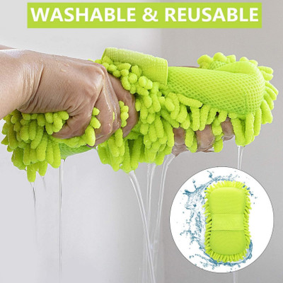 Masox Store Car Microfiber Cleaing Kit Sponge Duster Use In Wet And Dry Washable B-83 Headlight Cleaning Kit(250 ml)