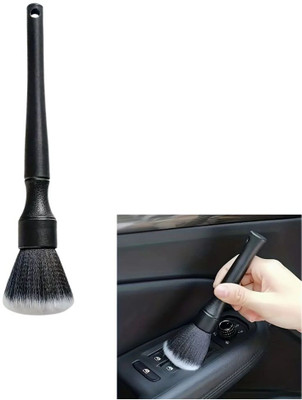 varnirajimportexport Car Soft Bristles Detailing Brush, Scratch Free Dust Removal Cleaning Tool Kit Wet Duster