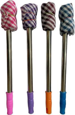 Breyers Dusting Cloth With Handle For Cleaning Home Office Furniture Dry Duster(Pack of 4)