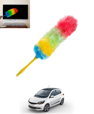 ABJD Universal Muticolor Dual Side Feather Rainbow Duster for Vehicle/Office-268 Wet and Dry Duster