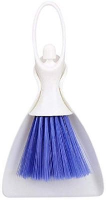 DRIJA Dustpan and Brush set Plastic Dustpan(White)