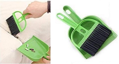 ActrovaX Multipurpose Mini Dustpan (Supdi) Cleaning Broom Brush Plastic Dustpan(Green)