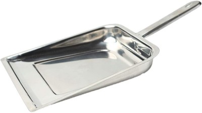 Steelish Supdi | 37.5 cm (Pack of 1) Stainless Steel Dustpan(Steel)