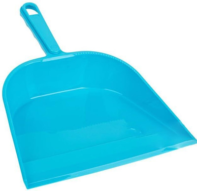 Radhe Unbreakable Plastic Dustpan – Sky Blue Color | Durable Cleaning Tool Plastic Dustpan(Blue)