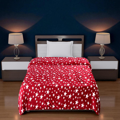 Crafteal Single Velvet Duvet Cover(Multicolor)