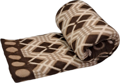 CHANDRAVATI Single Wool Duvet Cover(Brown)