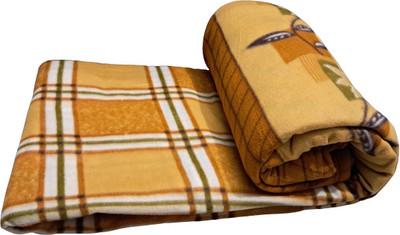 CHANDRAVATI Single Wool Duvet Cover(Yellow)