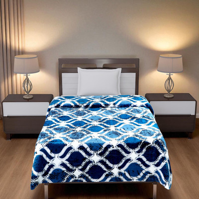 Crafteal Single Velvet Duvet Cover(Multicolor)