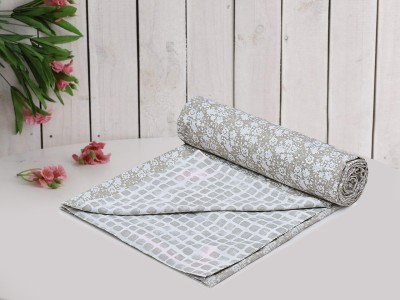 Flipkart SmartBuy Single Cotton Duvet Cover(Grey)