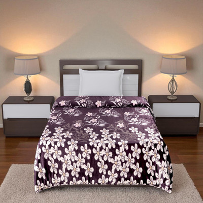 Crafteal Single Velvet Duvet Cover(Multicolor)