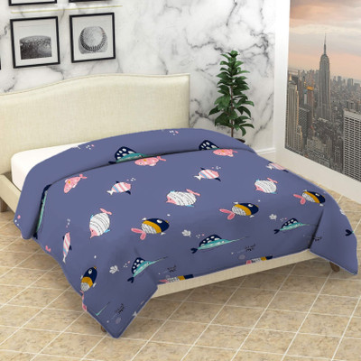 YUTERA Double Cotton Duvet Cover(Multicolor)