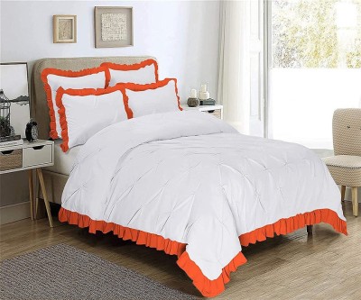 SarahLinen King Cotton Duvet Cover(Orange)