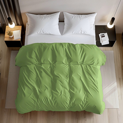 HIDECOR King Cotton Duvet Cover(Green)