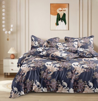 SLAZIE Single Cotton Duvet Cover(Dark Blue)