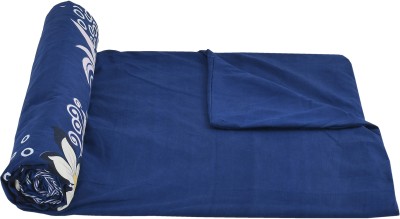 SLEWINO Single Cotton Duvet Cover(Blue)