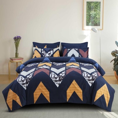 ketostics Single Cotton Duvet Cover(Blue)