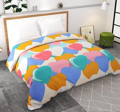 jyotaksh Double Cotton Duvet Cover(Multicolor)