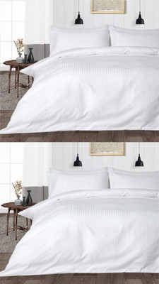 lacoza Double Cotton Duvet Cover(White)