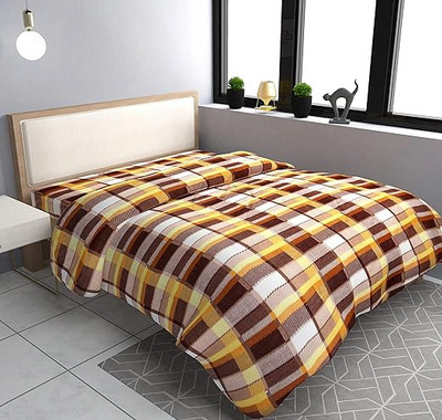 CHANDRAVATI Single Wool Duvet Cover(Brown)