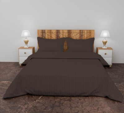 AJISH King Cotton Duvet Cover(Brown)