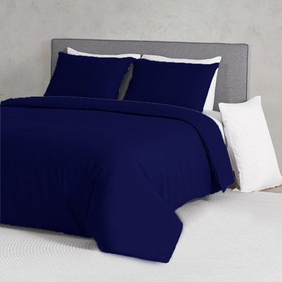 HOMEMONDE King Cotton Duvet Cover(Blue)