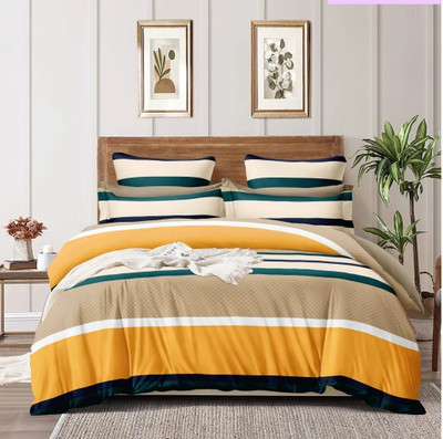 KAPRIDO King Cotton Duvet Cover(Multicolor)
