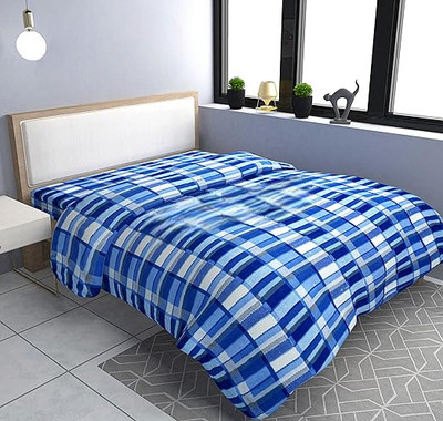 CHANDRAVATI Single Wool Duvet Cover(Blue)