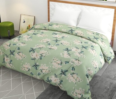 TURIYA Queen Polycotton Duvet Cover(Light Green)