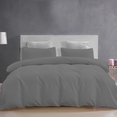 Indian Kingdom King Polycotton Duvet Cover(Grey)