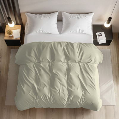 HIDECOR King Cotton Duvet Cover(White)