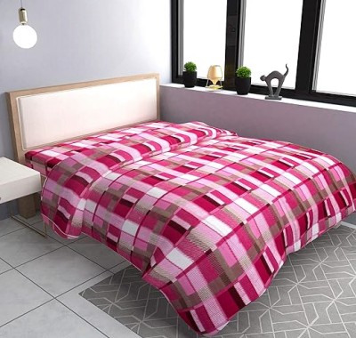 CHANDRAVATI Single Wool Duvet Cover(Pink)