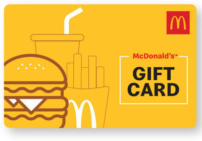 McDonalds Restaurant Digital Gift Card