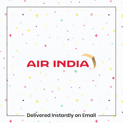 Air India Flights Digital Gift Card