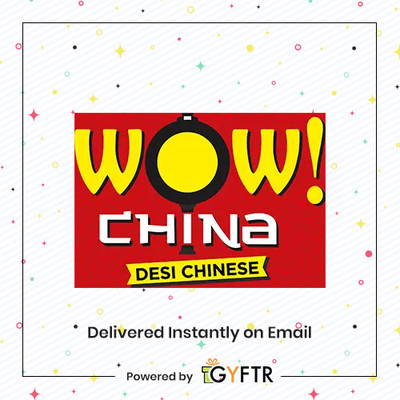 Wow!China Restaurant Digital Gift Card