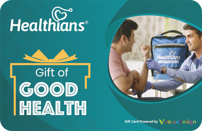 Healthians E-Gift Digital Gift Card