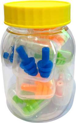 LOVHIDE 7 Pairs Premium EarPlugs With Storage Box Reusable Waterproof Swimming Sleeping Ear Plug(Multicolor)