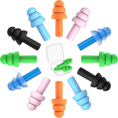Scheibe Earplugs for Sleeping, Noise Cancelling Sound Blocking Ear Plug(Multicolor)