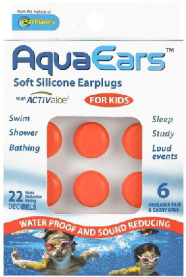 aquaears AearsK 6Pair Ear Plug(Red)