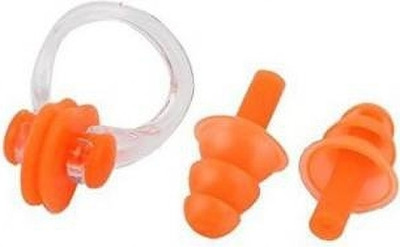 Non Ear plugs set Ear Plug & Nose Clip(Multicolor)