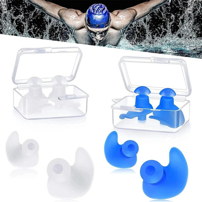 james 2 pair ear plug blue , white left/right Ear Plug(Blue, White)
