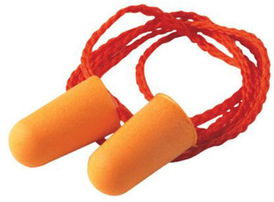 UDYOGI Disposable Corded Ear Plug FP Ear Plug(Orange)