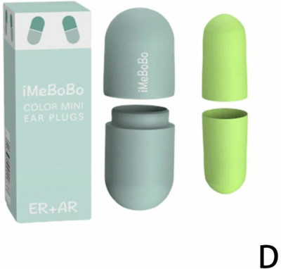 Digital Shoppy Soundproof Ear Plugs For Sleep Anti-Noise Protection (1 Pair ) Ear Plug(Green)