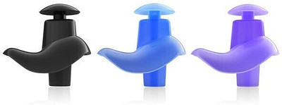 james Soft Silicone Waterproof Ear Plug Portable for Water Sports Accessories Ear Plug(Purple, Blue, Black)