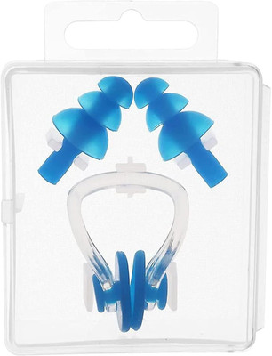 james Swimming Kit Nose & Ear Protector Water Protector1Sets With Box Child & Adult Ear Plug & Nose Clip(Blue)