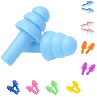 Koccido Ear Plugs Reduction for Sleeping/Swimming Adult/Travel - 8 Pairs Ear Plug(Multicolor)