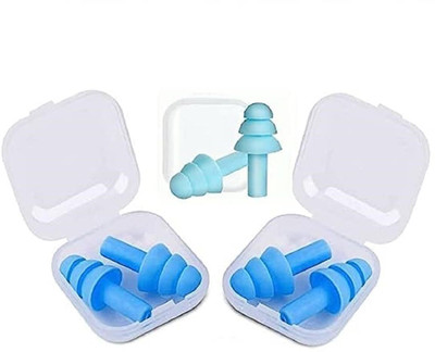 Miss Hot Silicone Earplugs Noise Reduction Hearing Protection, Reusable Soft Ear Plug(Multicolor)