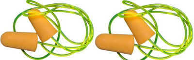 VIAGGI EAR PLUG WITH WIRE Set of 1(2 pairs ear plugs) Ear Plug(Orange)