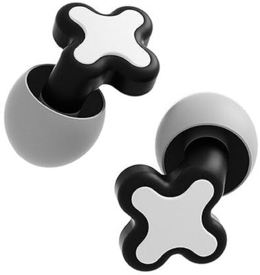 Augen Waterproof EarPlugs Suitable for Sleeping Swimming Studying Traveling Concerts Ear Plug(Black)